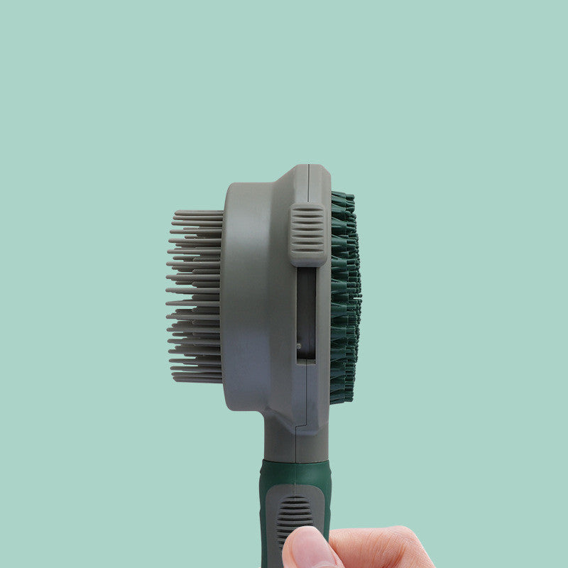 Self-Cleaning Pet Hair Brush for Easy Grooming