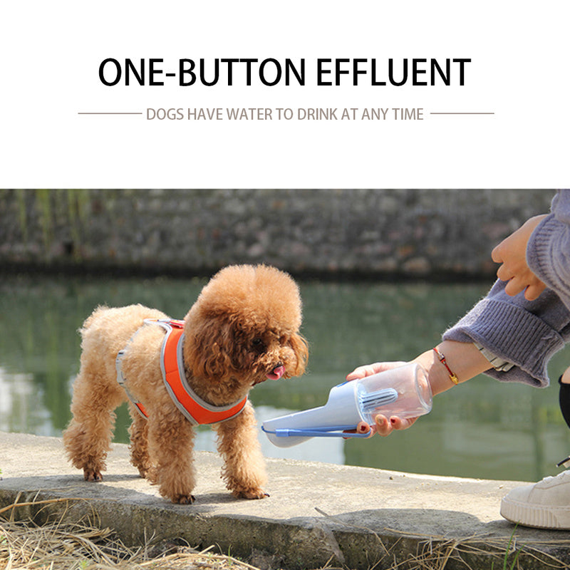 Portable Pet Water Bottle for Happy Dogs & Cats