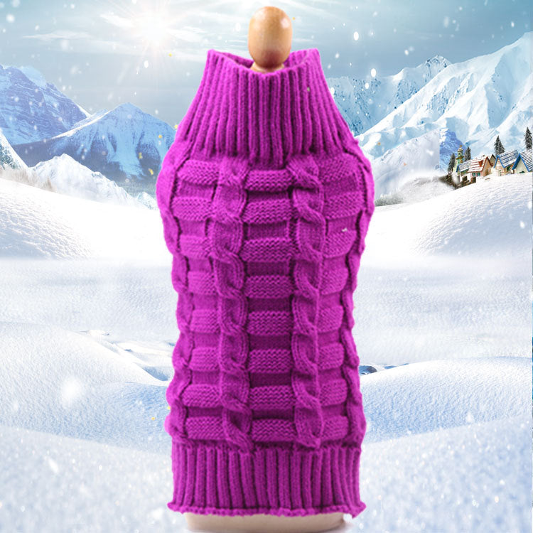 Cozy Cashmere Dog Sweater for Warm Winter Walks