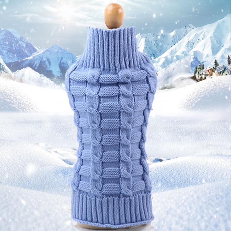 Cozy Cashmere Dog Sweater for Warm Winter Walks