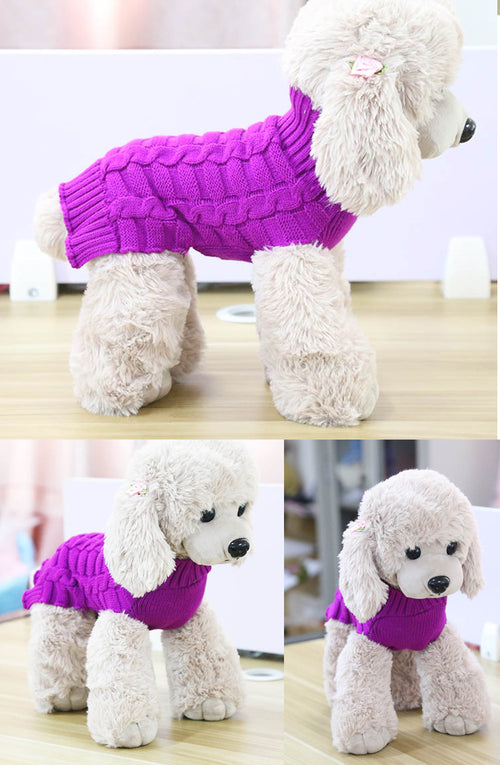 Cozy Cashmere Dog Sweater for Warm Winter Walks