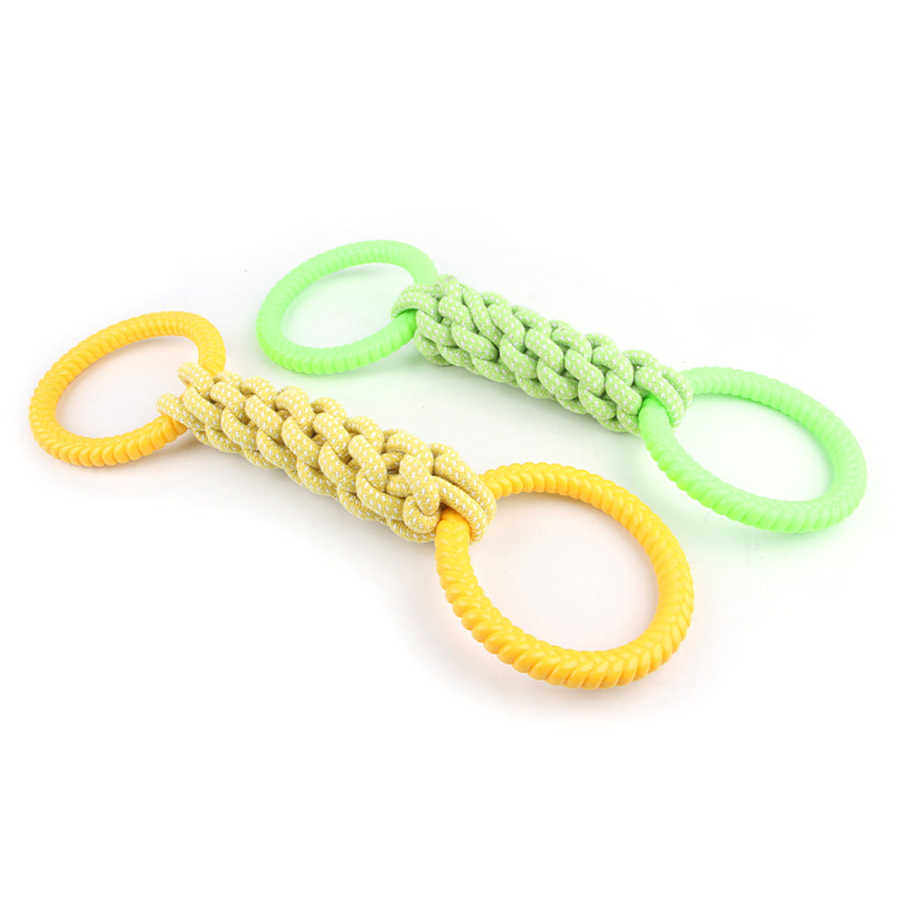 Tough Cotton Rope Dog Toy for Interactive Tug Play