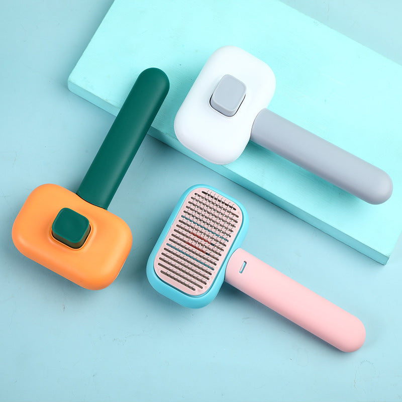 Easy Grooming Pet Brush for Dogs and Cats