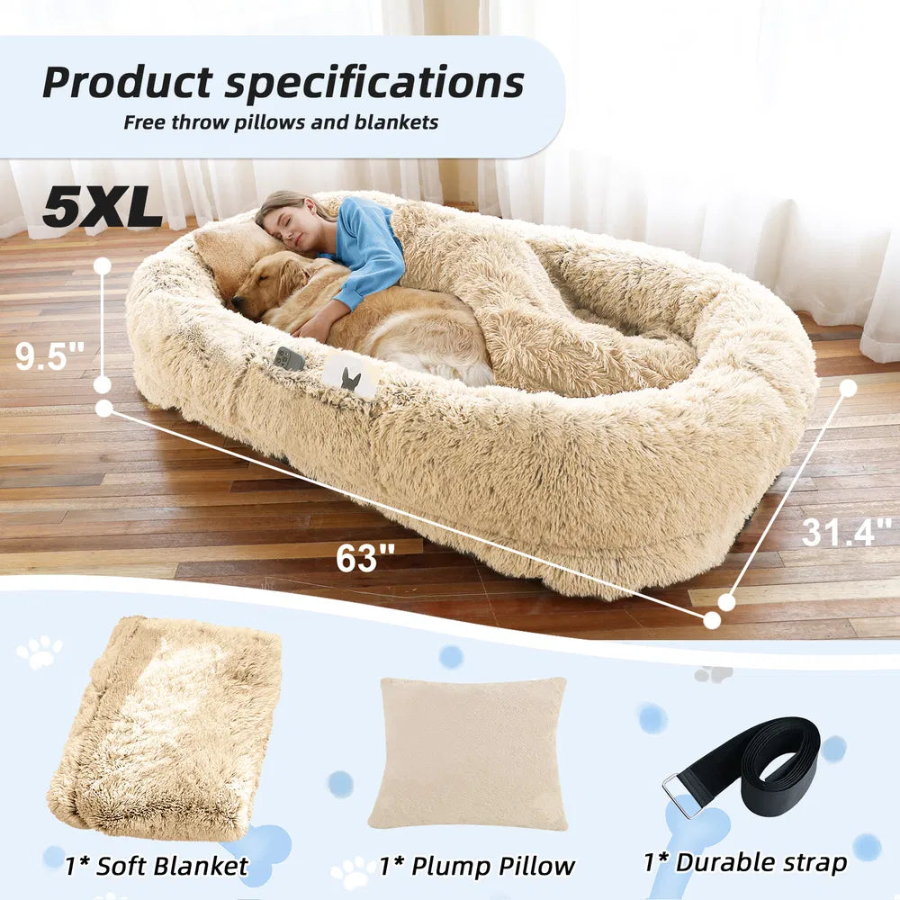 Ultimate Relaxation Bed for You and Your Pet