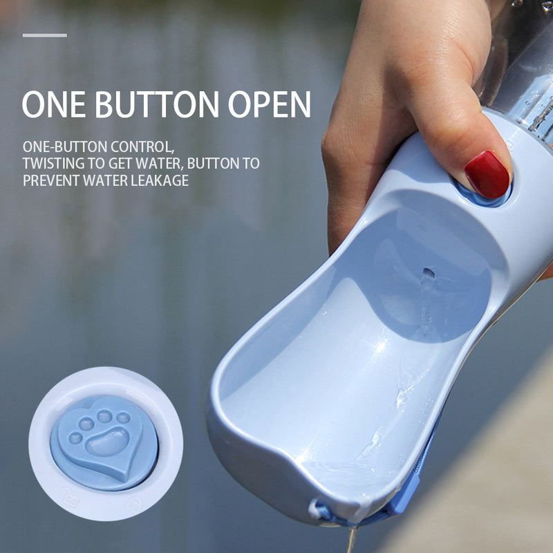 Portable Pet Water Bottle for Happy Dogs & Cats