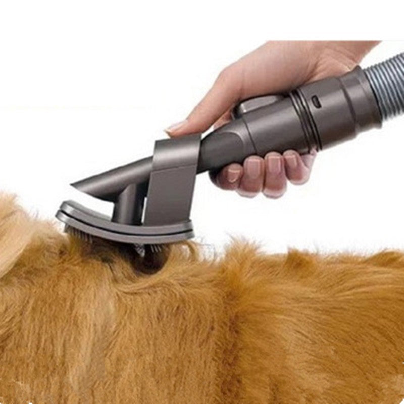 Pet Grooming Vacuum Brush for Easy Fur Removal