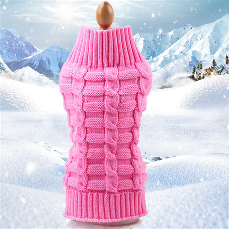Cozy Cashmere Dog Sweater for Warm Winter Walks