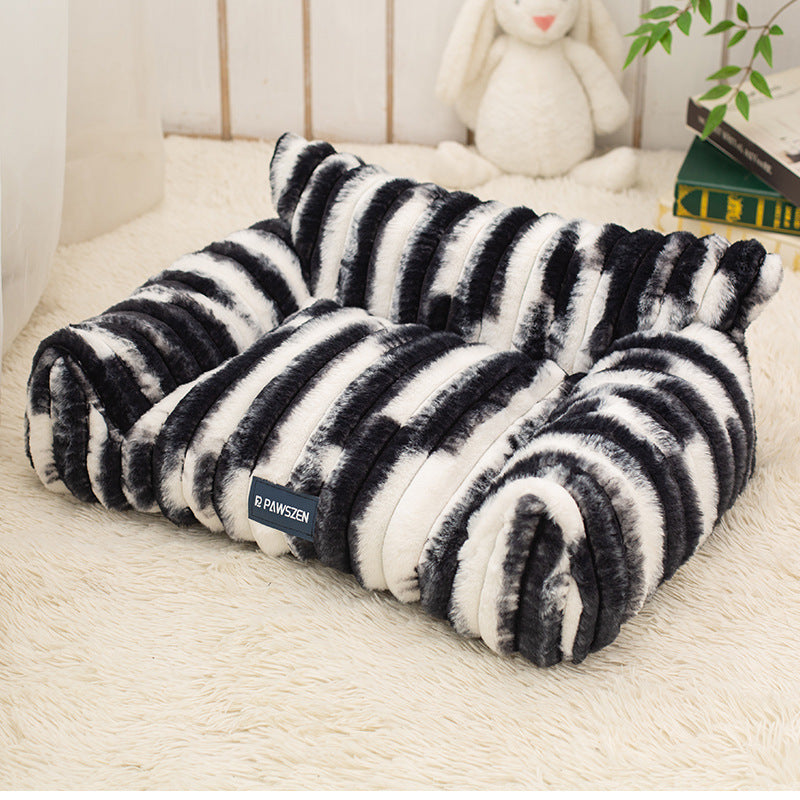 Luxury Plush Sofa Bed for Happy Large Pets