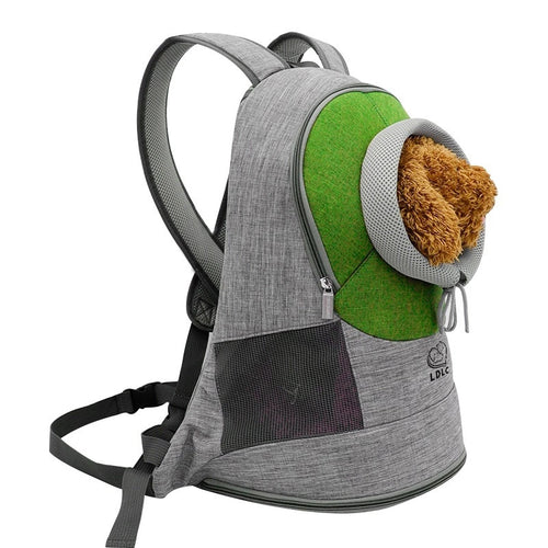 Breathable Travel Backpack for Small Pet Comfort