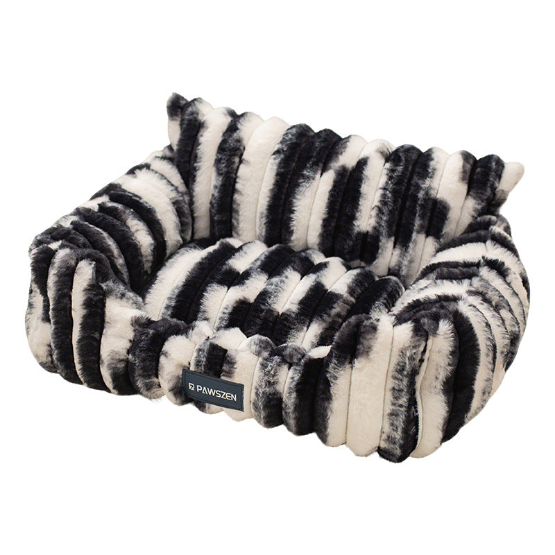 Luxury Plush Sofa Bed for Happy Large Pets