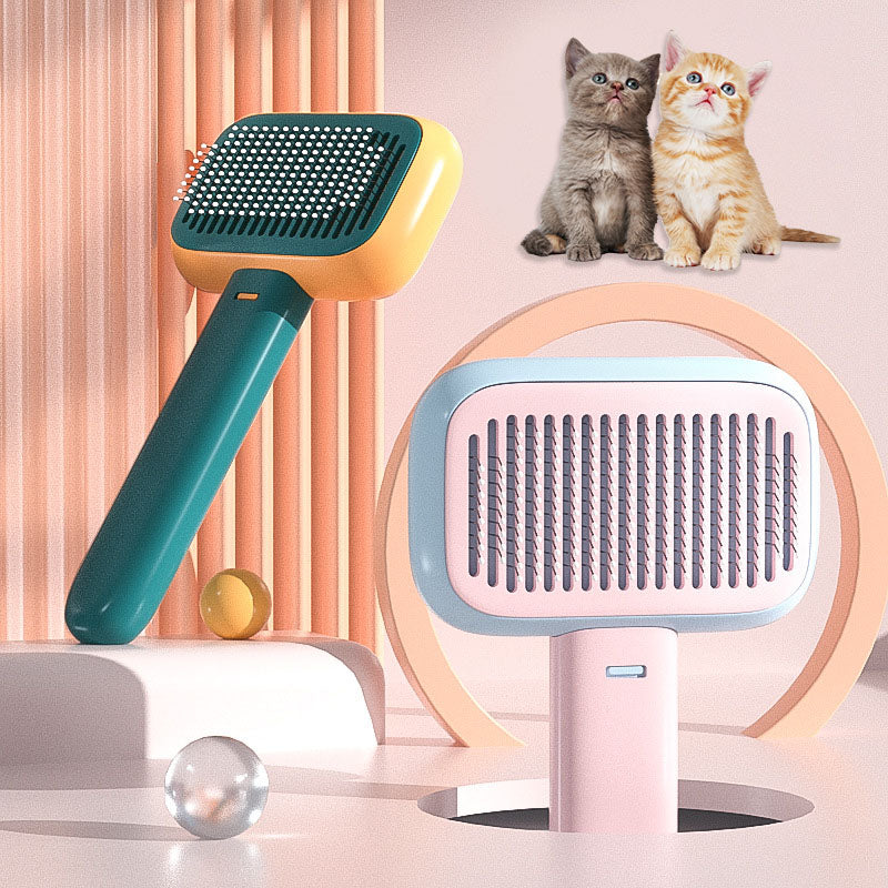 Easy Grooming Pet Brush for Dogs and Cats