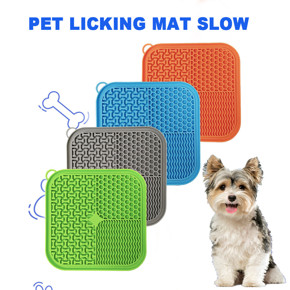 Fun & Soothing Lick Mat for Dogs Who Need Calm