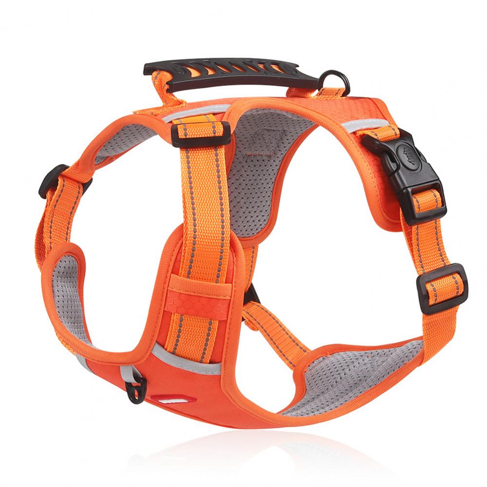 Breathable Reflective Dog Harness for Outdoor Adventures