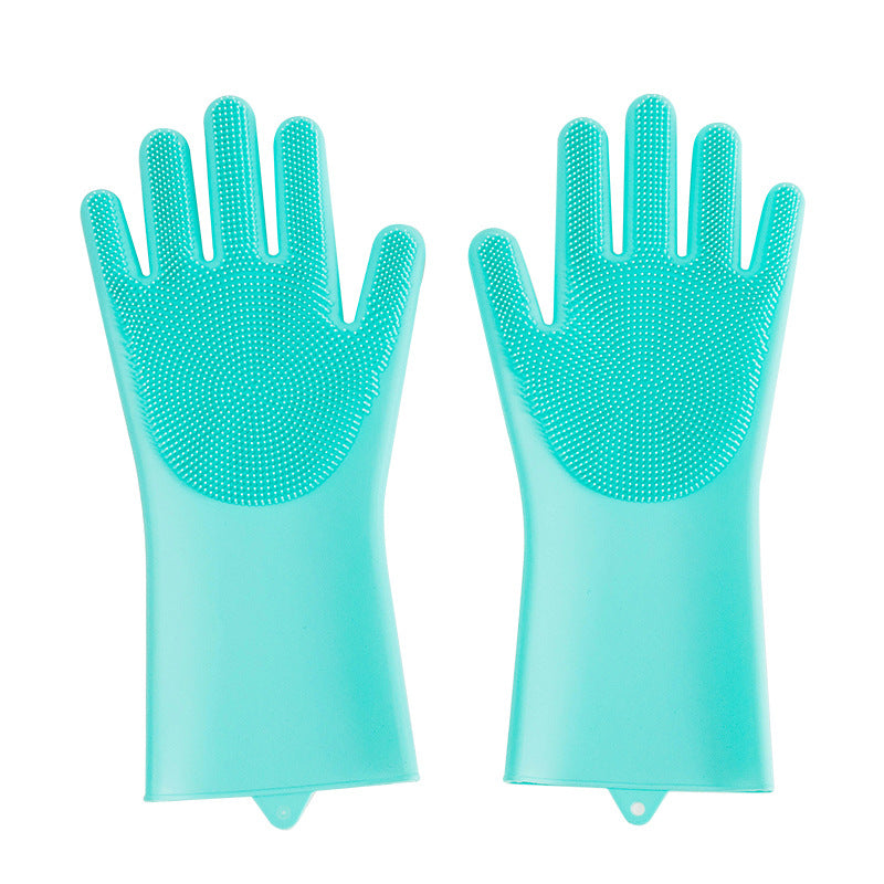 Keep Pets Clean with Silicone Brush Grooming Glove
