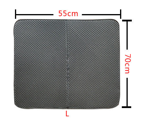 Easy Clean Double Layer Litter Mat for Cats