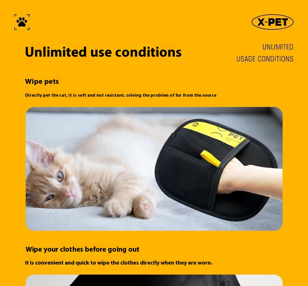 Easy Pet Hair Removal Gloves for Clean Home