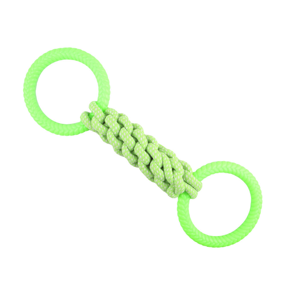 Tough Cotton Rope Dog Toy for Interactive Tug Play