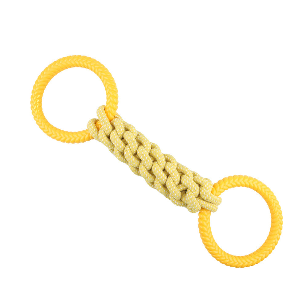 Tough Cotton Rope Dog Toy for Interactive Tug Play