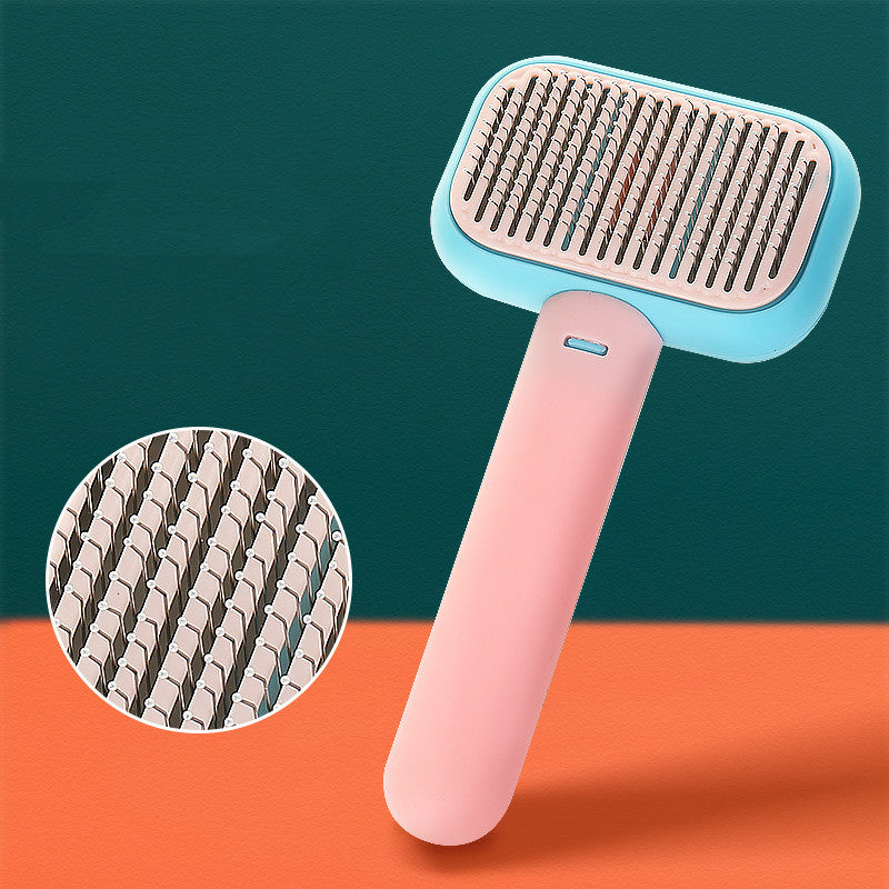 Easy Grooming Pet Brush for Dogs and Cats